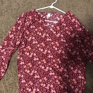 Floral Quarter Sleeve